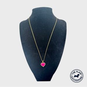 Kate Spade Pink Heart Pendant